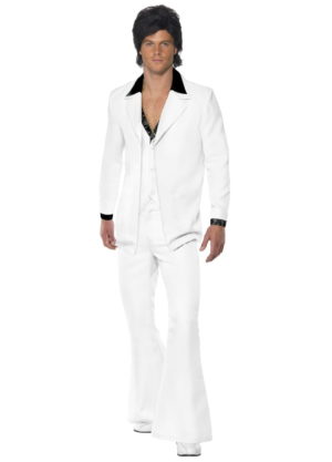 John Travolta, biały garnitur