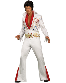Strój Elvis biały.