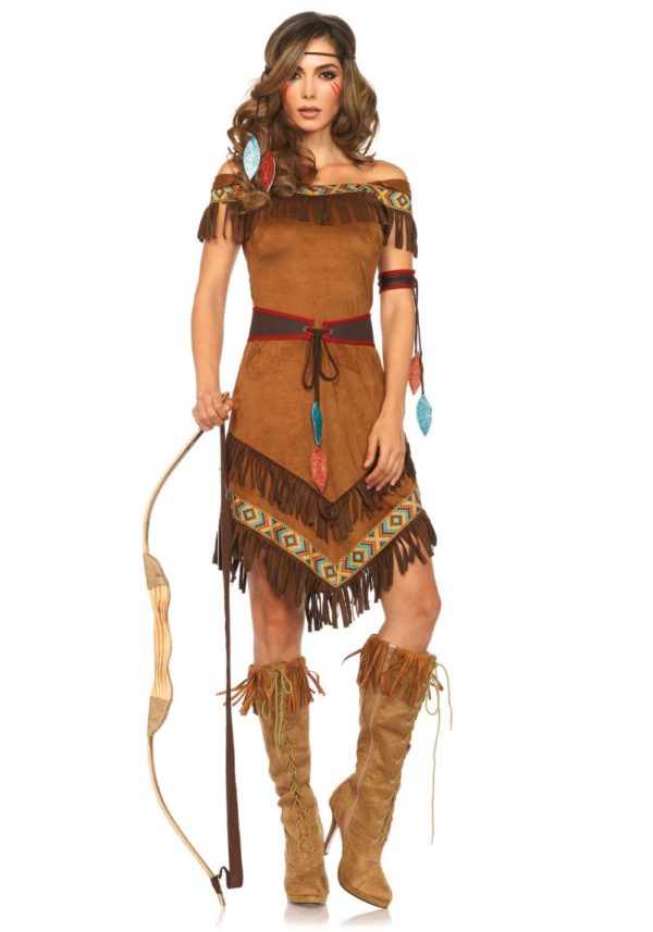 Strój indianki Pocahontas dziki zachód