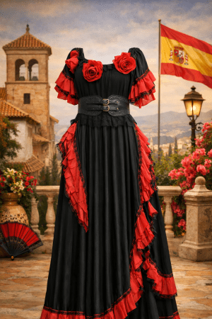 strój hiszpanka rozmiar XXL/XXXL (44/46). dam 12400