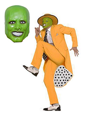 Strój Maska Jim Carrey kolor żółty