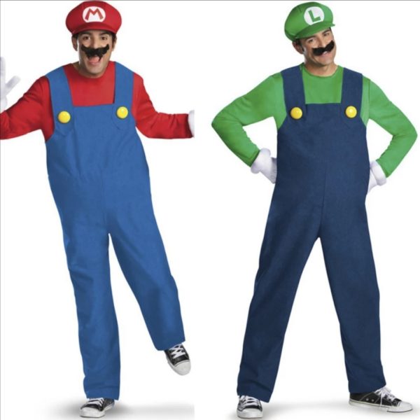 Strój Luigi zielony, Super Mario Bros,