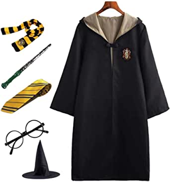 Strój Harry Potter żółty rozmiar uniwersalny
