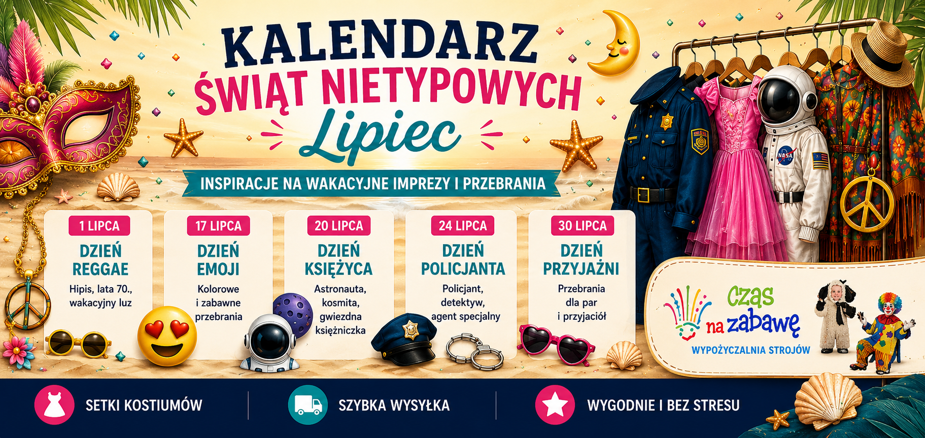 swieta nietypowe w lipcu